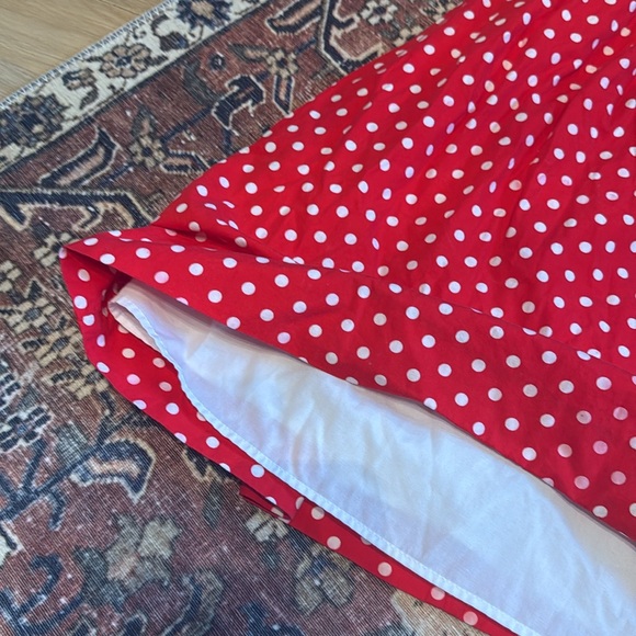 Florence Eiseman Red and White Polka Dot Dress - Picture 3 of 5